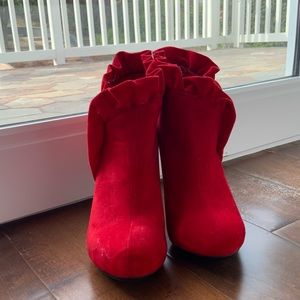 Red boots